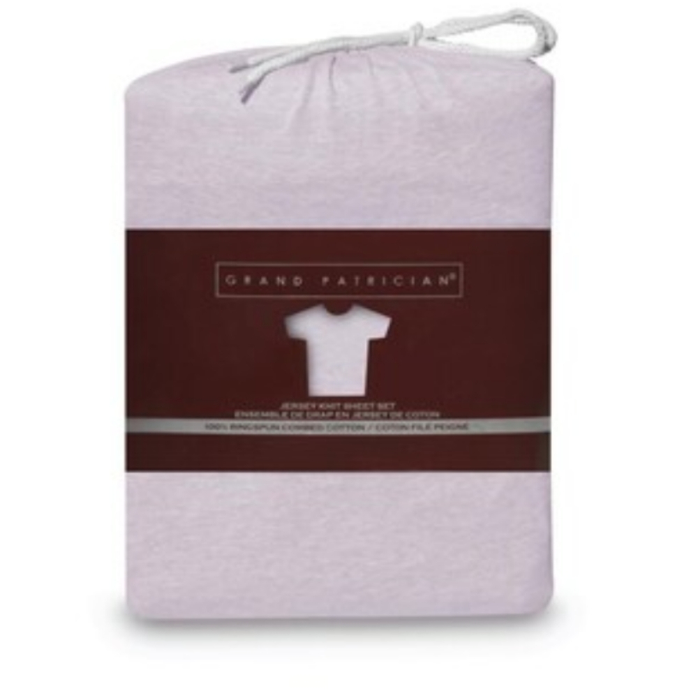 New Grand Patrician Jersey Knit Full size sheet set color Lilac
